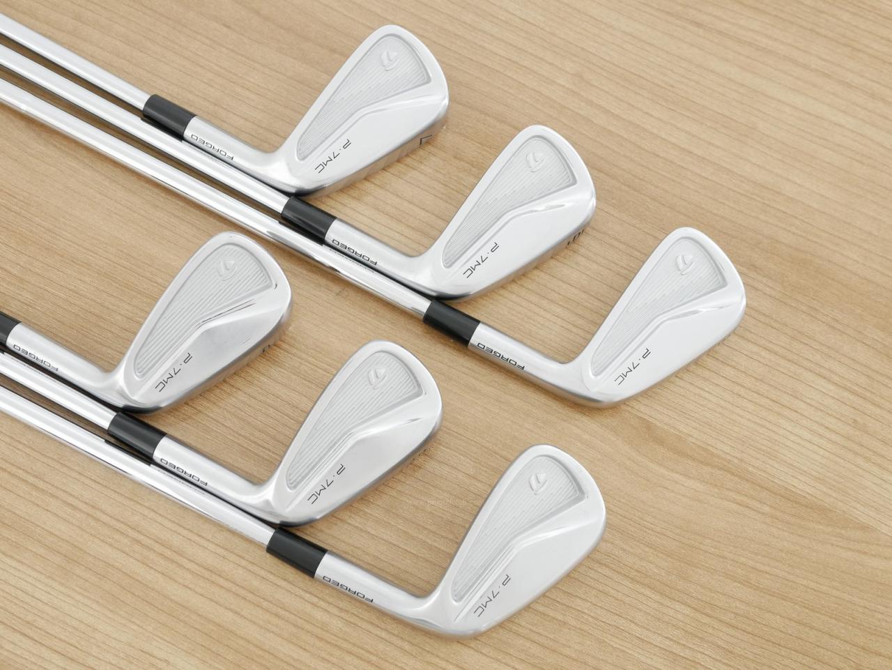 Iron set : Taylormade : ชุดเหล็ก Taylormade P7MC Forged (ซีรี่ย์ท้อปสุด ออกปี 2021) มีเหล็ก 5-Pw (6 ชิ้น) ก้านเหล็ก NS Pro Modus 105 Flex S