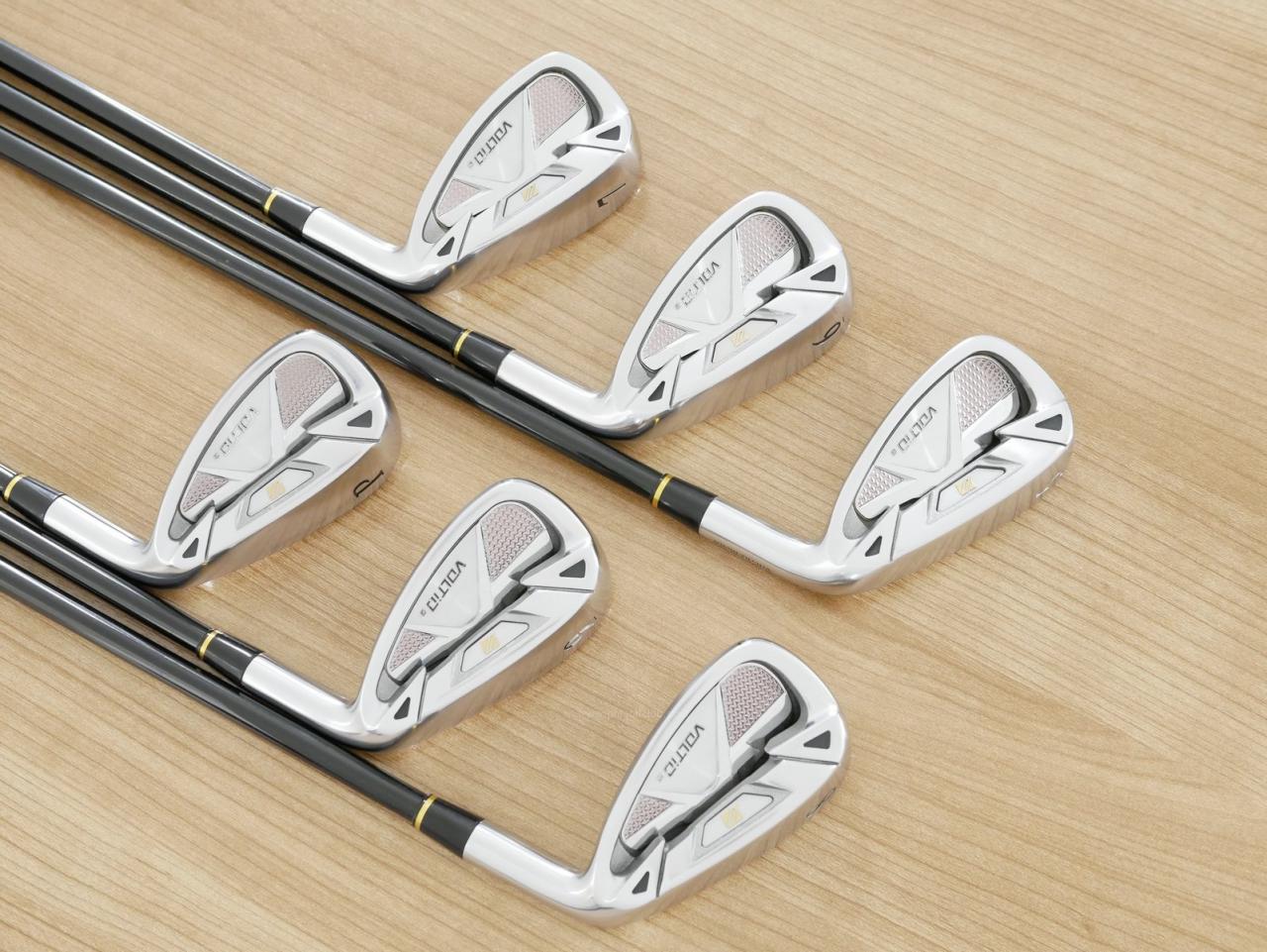 Iron set : Katana : ชุดเหล็ก Katana Voltio G (ตีง่าย ไกล) มีเหล็ก 5-Pw (6 ชิ้น) ก้านกราไฟต์ Tour AD VT-5 Flex R