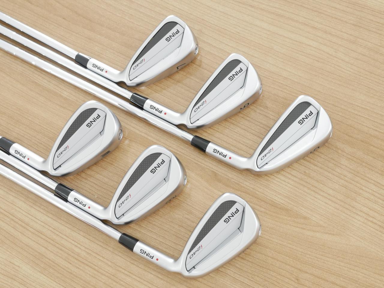 Iron set : Ping : ชุดเหล็ก Ping i240 (รุ่นล่าสุด ออกปี 2025) มีเหล็ก 5-Pw (6 ชิ้น) ก้านเหล็ก KBS Tour Lite 95 Flex S