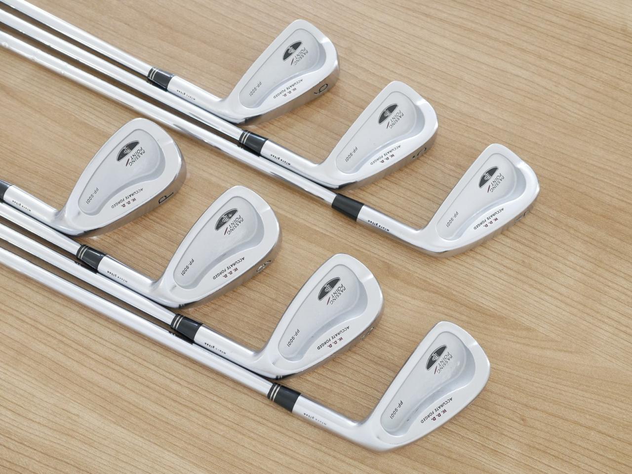 Iron set : Miura : ชุดเหล็ก Miura PP-9001 Passing Point (Forged) มีเหล็ก 4-Pw (7 ชิ้น) ก้านเหล็ก NS Pro 950 Flex S