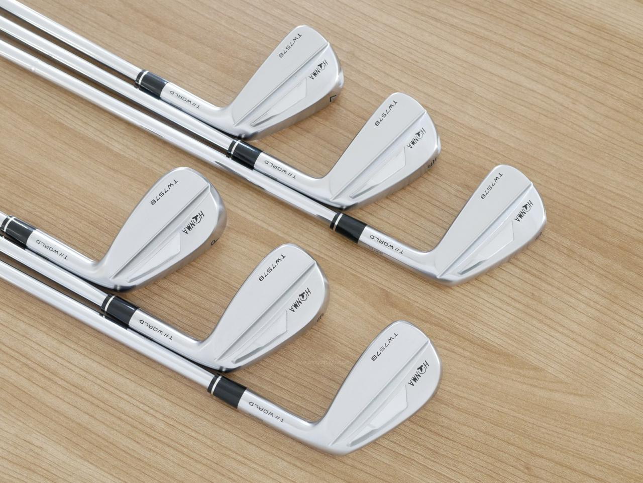 Iron set : Honma : ชุดเหล็ก Honma Tour World TW757B (ออกปี 2022) มีเหล็ก 5-Pw (6 ชิ้น) ก้านเหล็ก Dynamic Gold S200
