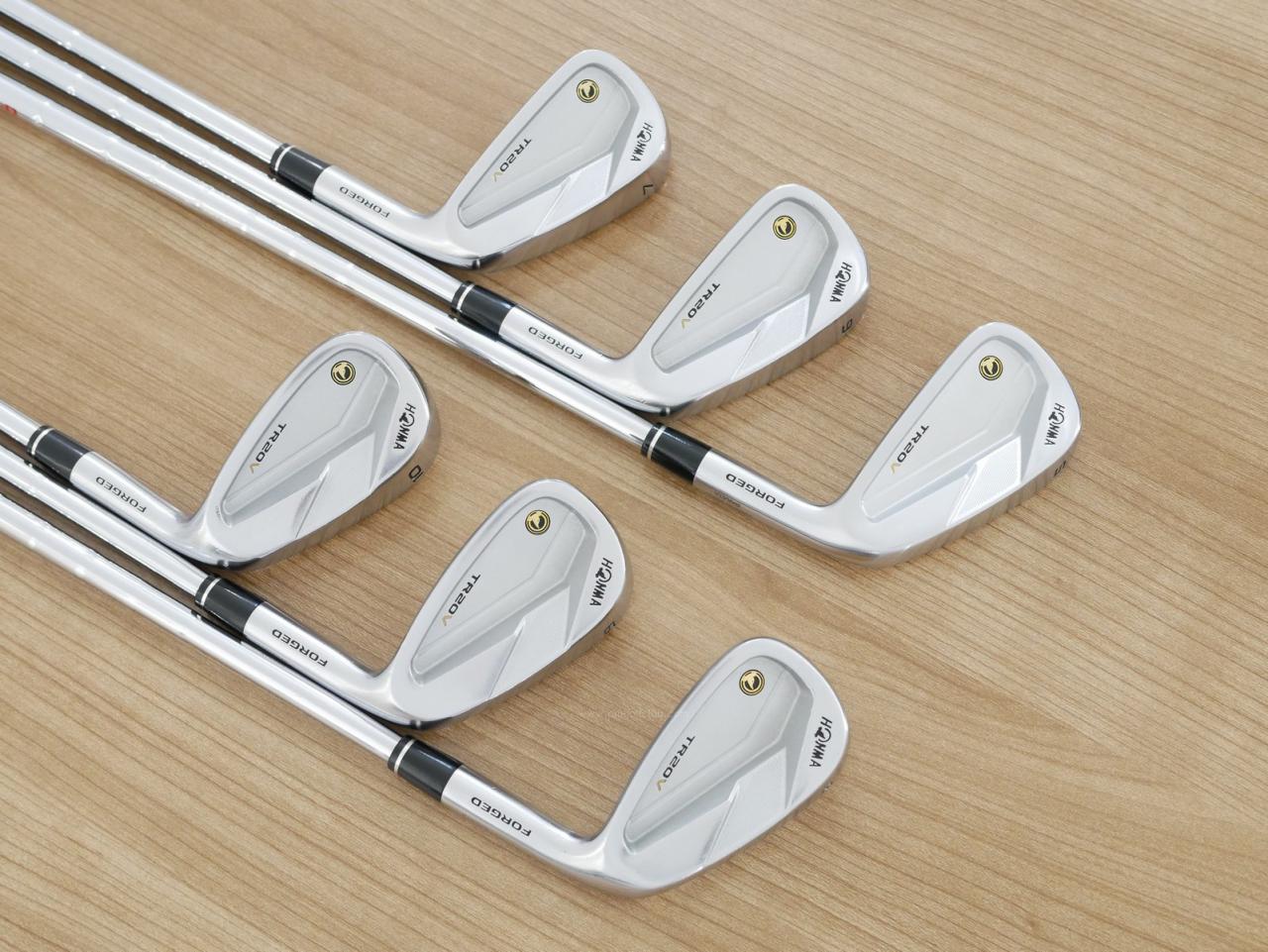 Iron set : Honma : ชุดเหล็ก Honma Tour World TR20V Forged (ออกปี 2020 นุ่มแน่นมากๆ) มีเหล็ก 5-10 (6 ชิ้น) ก้านเหล็ก NS Pro Modus Flex S