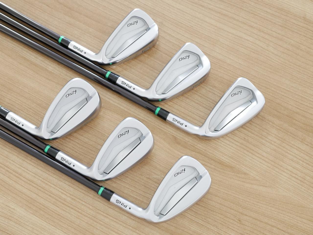 Iron set : Ping : ชุดเหล็ก Ping i210 (รุ่นปี 2019) มีเหล็ก 5-Pw (6 ชิ้น) ก้านกราไฟต์ Aldila VX Flex R