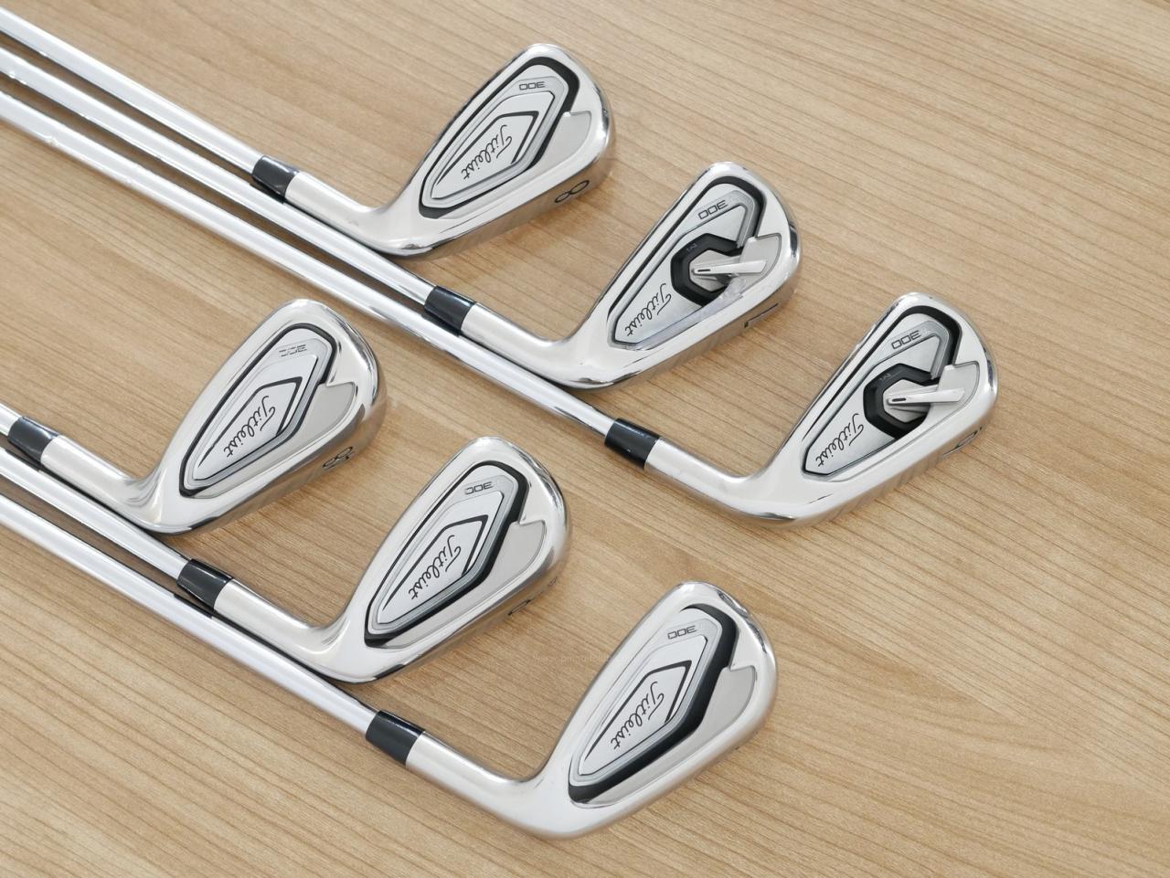 Iron set : Titleist : ชุดเหล็ก Titleist T300 (ออกปี 2019) มีเหล็ก 6-Pw,48 (6 ชิ้น) ก้านเหล็ก NS Pro 880 AMC Flex S