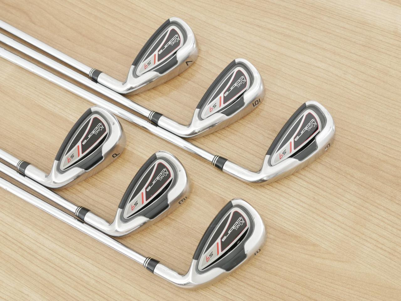 Iron set : Other Brand : ชุดเหล็ก King Cobra S9 (ใบใหญ่ ตีง่ายมาก) มีเหล็ก 5-Pw (6 ชิ้น) ก้านเหล็ก NS Pro 900 Flex S