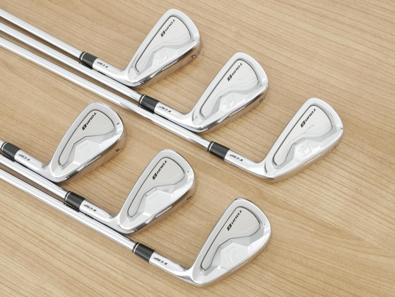 Iron set : Bridgestone : ชุดเหล็ก Bridgestone Tour B X-CBP Forged มีเหล็ก 5-PW (6 ชิ้น) ก้านเหล็ก ELEVATE Tour Flex S