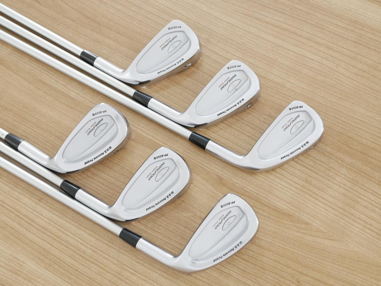 Iron set : Miura : ชุดเหล็ก Miura PP-9003 Passing Point (Forged) มีเหล็ก 5-Pw (6 ชิ้น) ก้านกราไฟต์ Fujikura MCI 80 Flex S