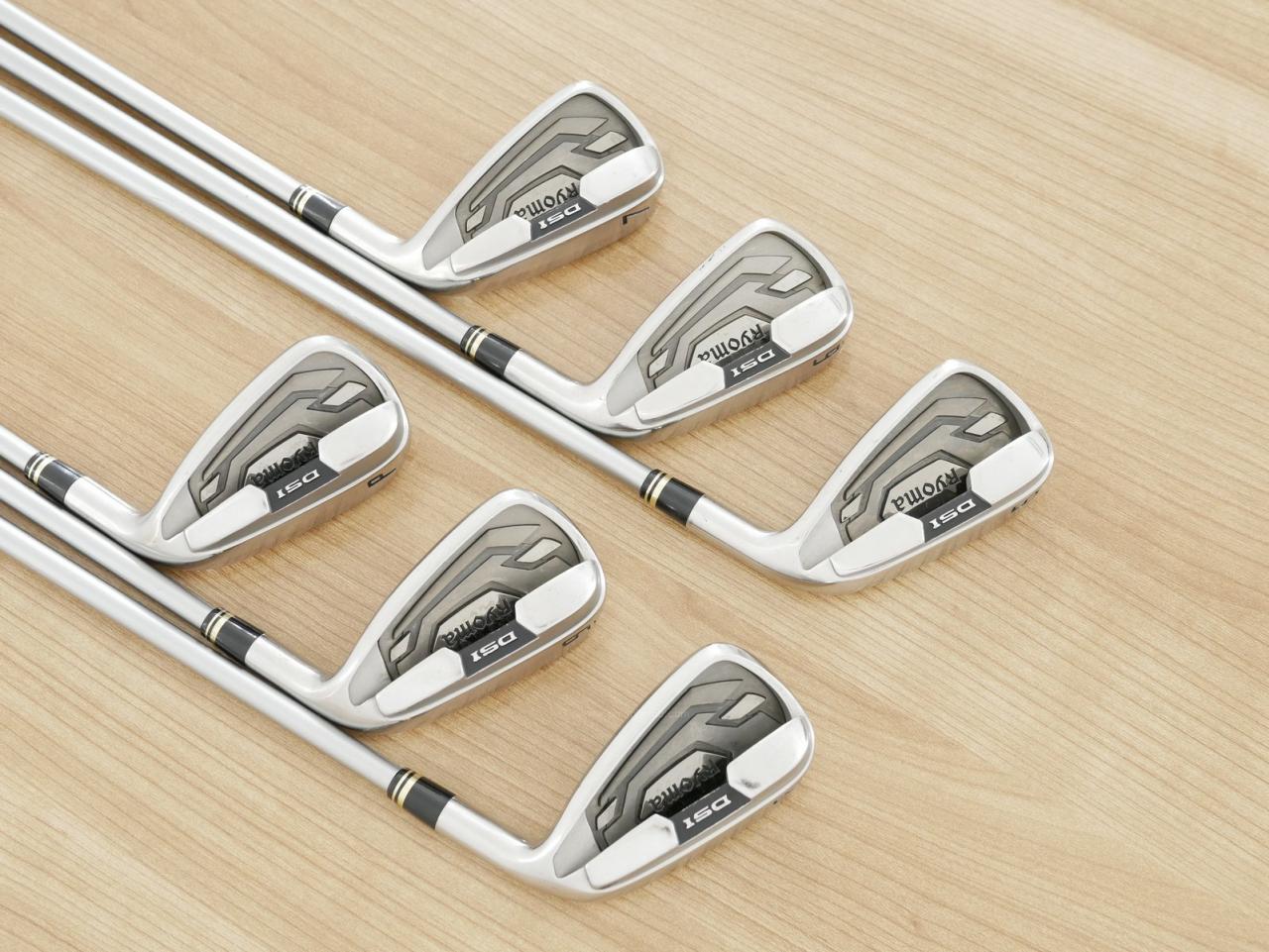 Iron set : Other Brand : ชุดเหล็ก Ryoma DSI (ตีง่ายมาก ไกลมากๆ หายากสุดๆ) มีเหล็ก 5-Pw (6 ชิ้น) ก้านกราไฟต์ Tour AD Flex S