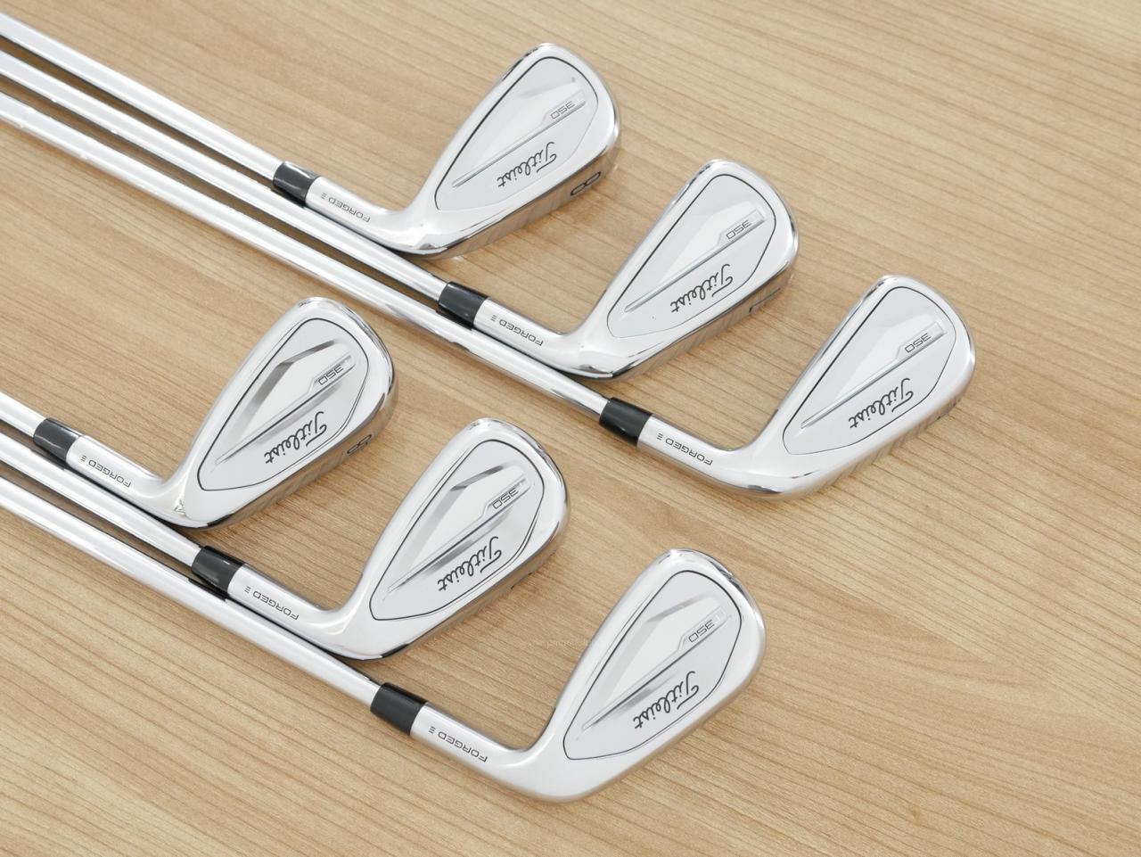 Iron set : Titleist : ชุดเหล็ก Titleist T350 Forged (ออกปี 2023) มีเหล็ก 6-Pw,48 (6 ชิ้น) ก้านเหล็ก NS Pro 105T Flex S
