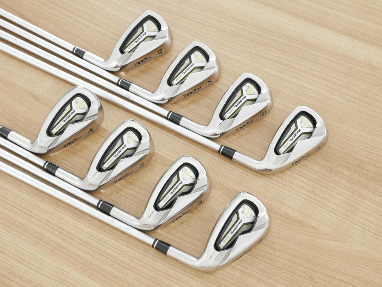 Iron set : Honma : ชุดเหล็ก Honma Bezeal 525 (ออกปี 2016 รุ่นนี้ใบใหญ่ที่สุดของ Honma) มีเหล็ก 5-11,Aw (8 ชิ้น) ก้านกราไฟต์ Honma Vizard 48 Flex R