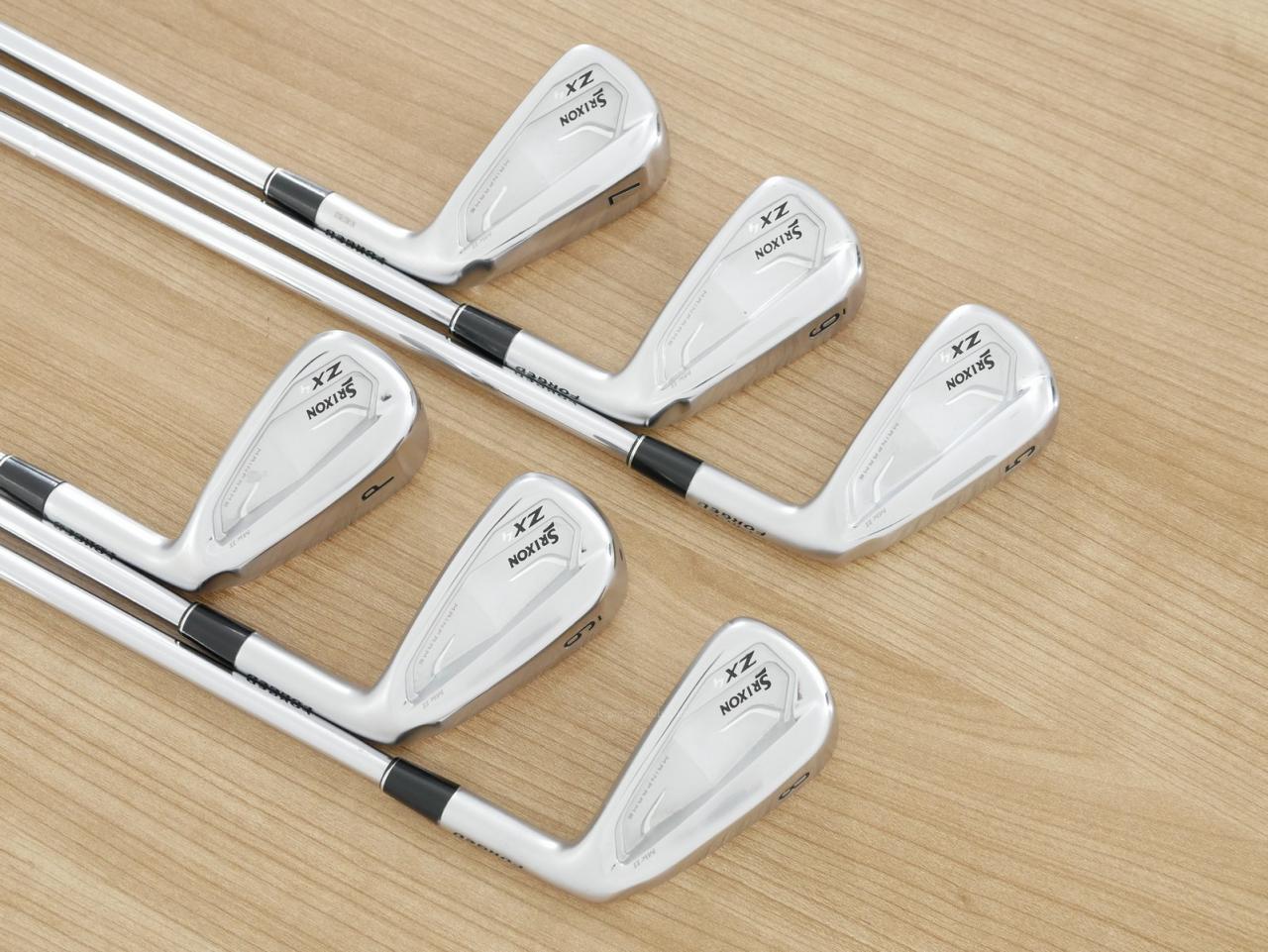 Iron set : Other Brand : ชุดเหล็ก Srixon ZX4 MK II (รุ่นปี 2023 ตีง่าย ไกล) มีเหล็ก 5-Pw (6 ชิ้น) ก้านเหล็ก NS Pro 950 Flex R
