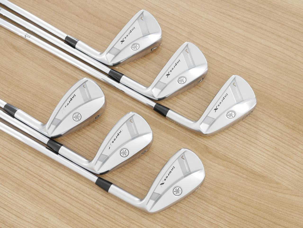 Iron set : Yamaha : ชุดเหล็ก Yamaha Inpres X (V Forged) มีเหล็ก 5-Pw (6 ชิ้น) ก้านเหล็ก Dynamic Gold S200