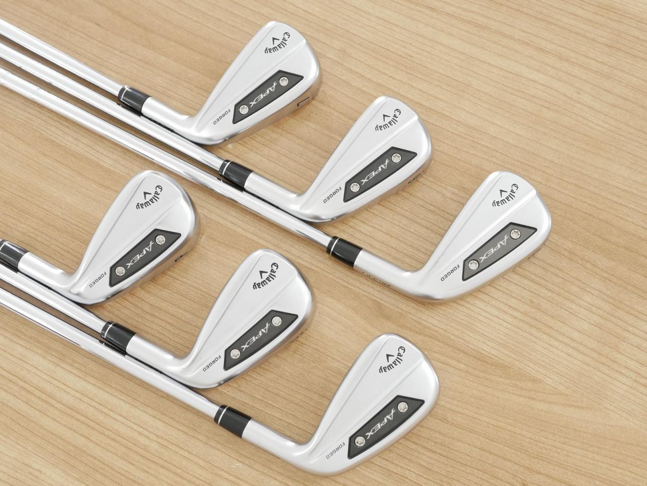 Iron set : Callaway : ชุดเหล็ก Callaway APEX Ai200 Forged (รุ่นล่าสุด ออกปี 2024) มีเหล็ก 5-Pw (6 ชิ้น) ก้านเหล็ก NS Pro 950 NEO Flex S