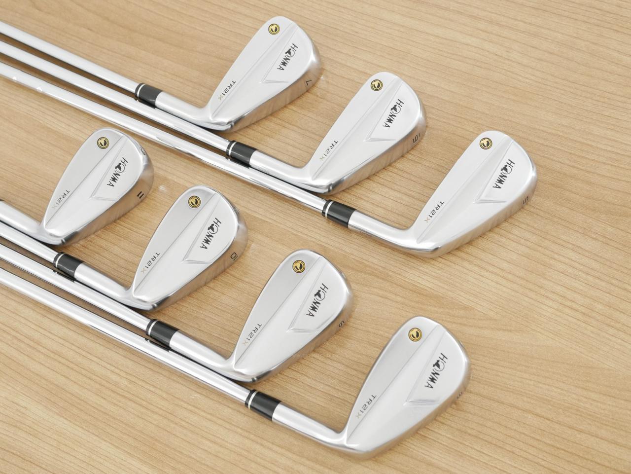 Iron set : Honma : ชุดเหล็ก Honma Tour World TR21X (ออกปี 2021 ตีง่าย ไกล) มีเหล็ก 5-11 (7 ชิ้น) ก้านเหล็ก NS Pro 950 NEO Flex R