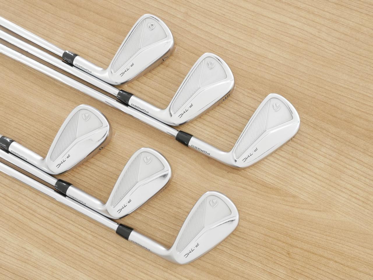 Iron set : Taylormade : ชุดเหล็ก Taylormade P7MC Forged (ซีรี่ย์ท้อปสุด ออกปี 2023) มีเหล็ก 5-Pw (6 ชิ้น) ก้านเหล็ก NS Pro Modus 105 Flex S