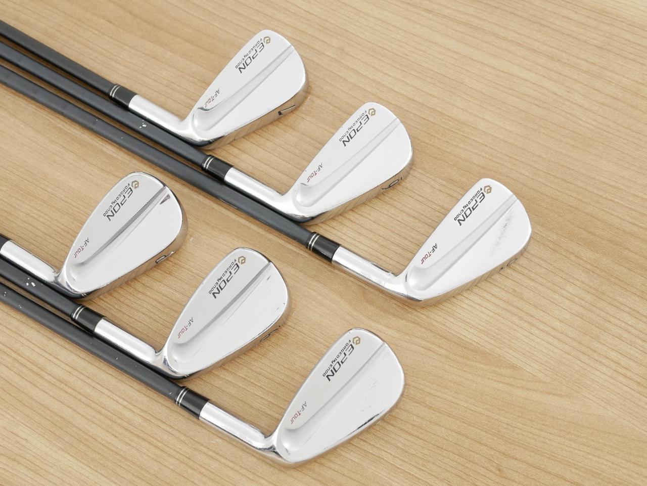 Iron set : Epon : ชุดเหล็ก EPON AF-Tour Forged มีเหล็ก 5-Pw (6 ชิ้น) ก้านเหล็ก NS Pro Modus 105 Flex X