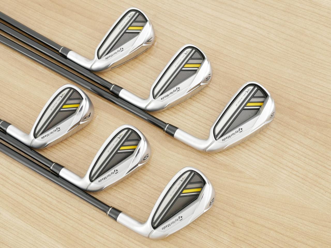 Iron set : Taylormade : ชุดเหล็ก Taylormade RocketBladez มีเหล็ก 5-Pw (6 ชิ้น) ก้านกราไฟต์ Flex R