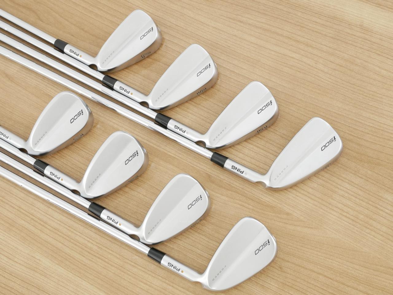 Iron set : Ping : ชุดเหล็ก Ping i500 (รุ่นปี 2019) มีเหล็ก 4-Pw,Aw (8 ชิ้น) ก้านเหล็ก NS Pro 1050 Flex X
