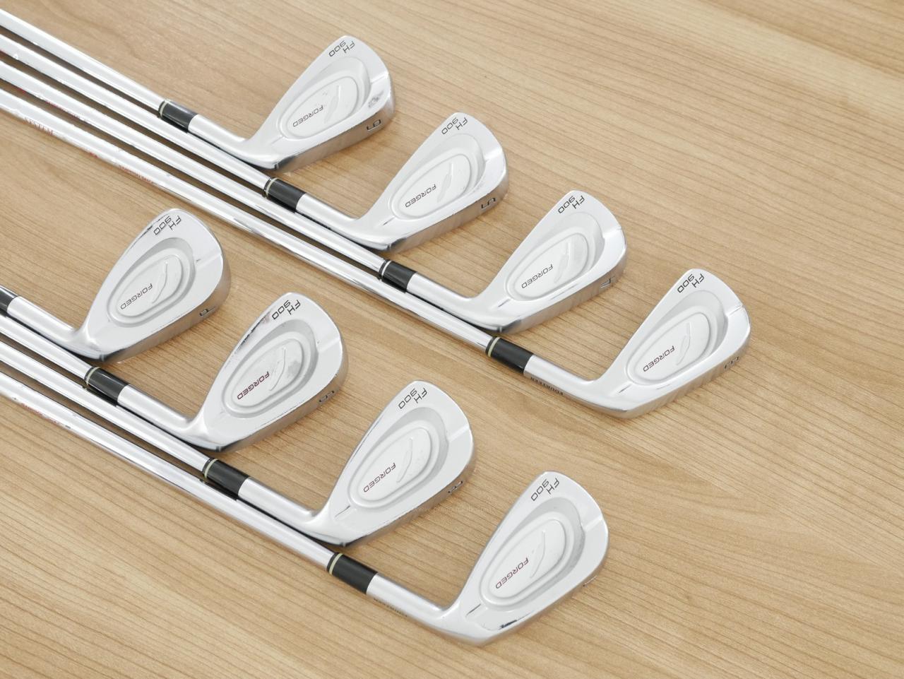 Iron set : Fourteen : ชุดเหล็ก Fourteen FH900 Forged (ปี 2019 นุ่มมากๆ) มีเหล็ก 3-Pw (8 ชิ้น) ก้านเหล็ก NS Pro MODUS 125 Flex X