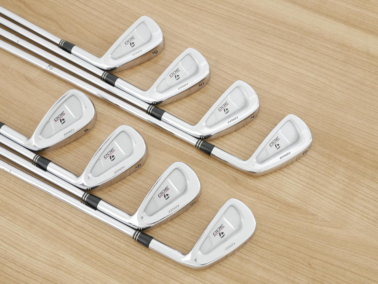 Iron set : Taylormade : ชุดเหล็ก Taylormade 300 Forged (นุ่มมากๆ) มีเหล็ก 3-Pw (8 ชิ้น) ก้านเหล็ก Dynamic Gold S300