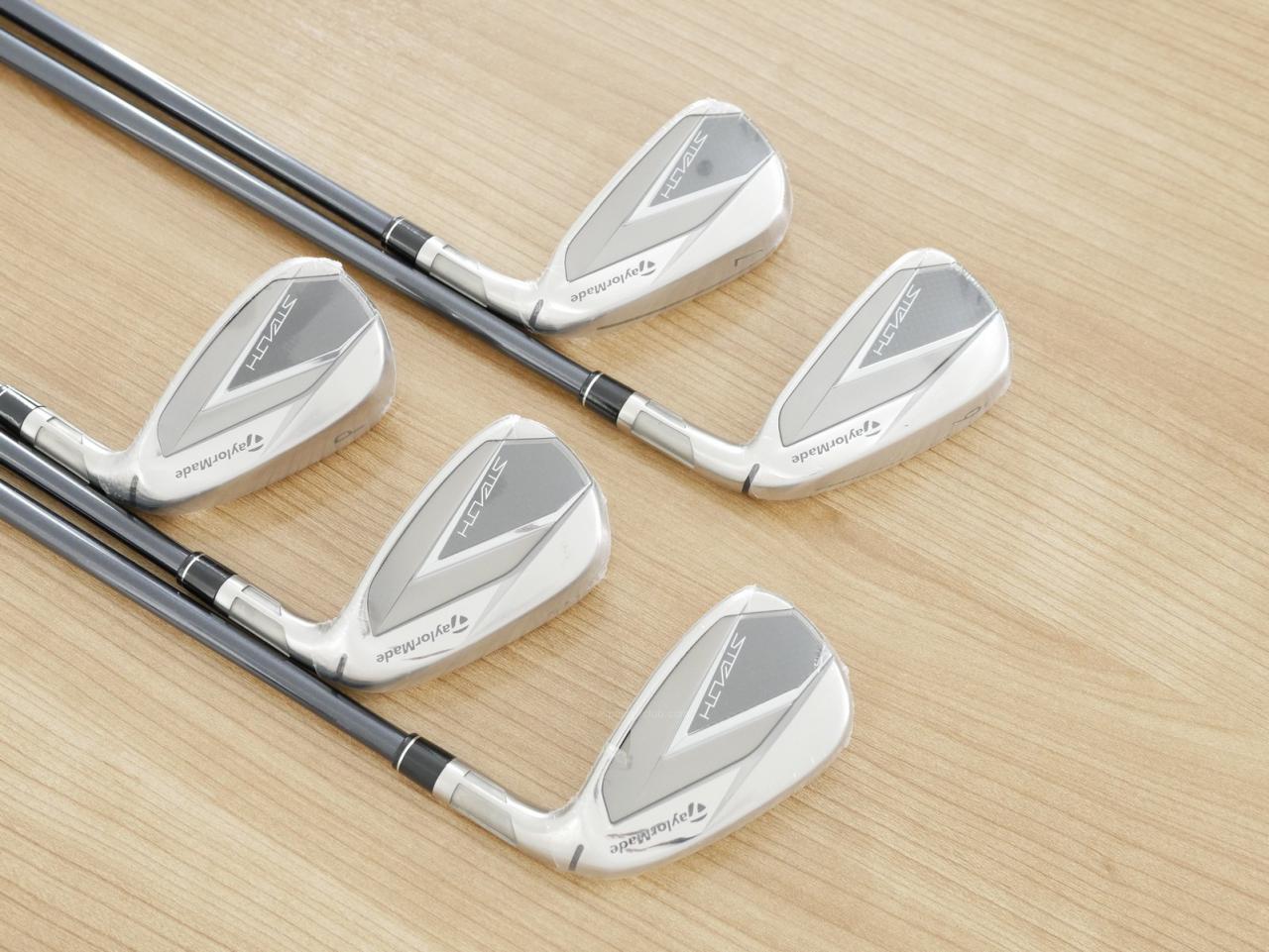 Iron set : Taylormade : **ของใหม่ ยังไม่แกะพลาสติก** ชุดเหล็ก Taylormade Stealth (ออกปี 2022 Japan Spec.) มีเหล็ก 6-Pw (5 ชิ้น) ก้านกราไฟต์ Mitsubishi Tensei TM60 Flex R
