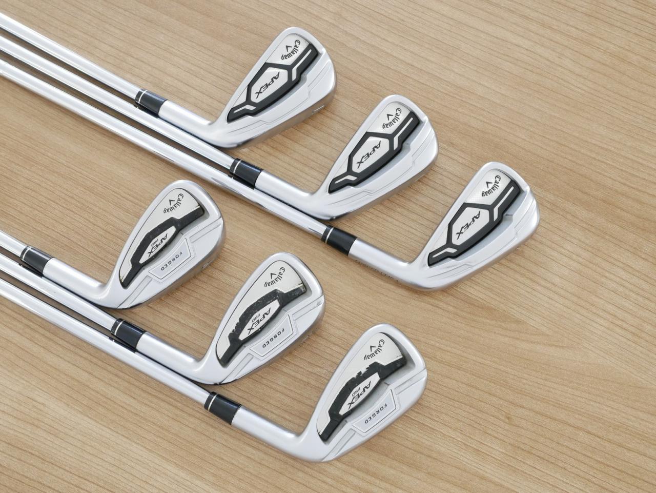 Iron set : Callaway : ชุดเหล็ก Callaway APEX Combo Forged (ปี 2017) มีเหล็ก 5-Pw (6 ชิ้น) ก้านเหล็ก Dynamic Gold AMT Tour Issue S200