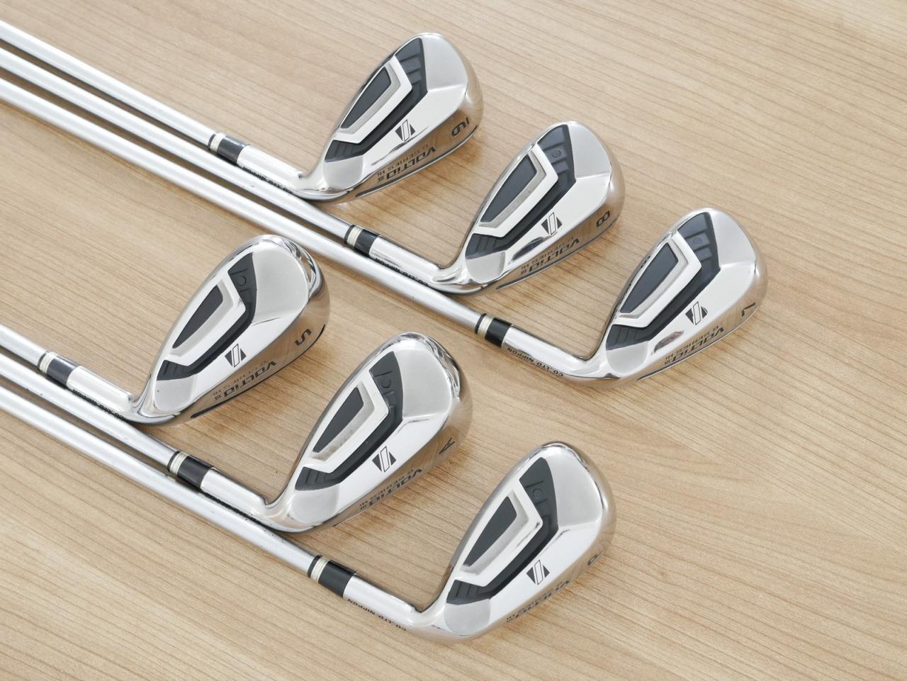 Iron set : Katana : ชุดเหล็กกระเทย Katana Voltio III G Series Hi (ตีง่าย ไกลมาก) มีเหล็ก 7-Pw,Aw,Sw (6 ชิ้น ระยะเทียบเท่า เหล็ก 6-Pw,Sw) ก้าน Tour AD VS-5 Flex R