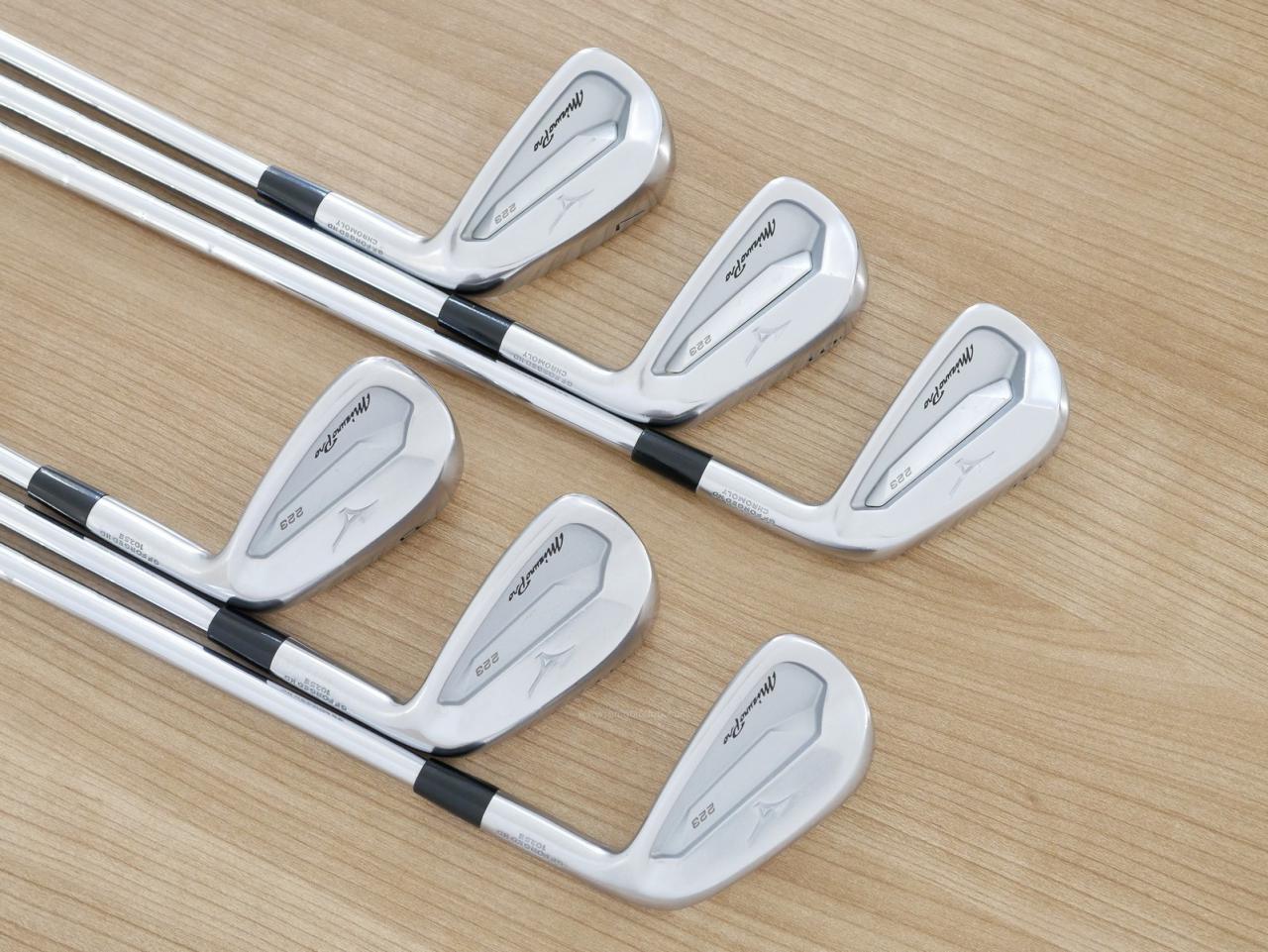 Iron set : Mizuno : ชุดเหล็ก Mizuno Pro 223 Forged (รุ่นปี 2023 นุ่มมาก แน่น คมมากๆ) มีเหล็ก 5-Pw (6 ชิ้น) ก้านเหล็ก KBS Tour 110 Flex R