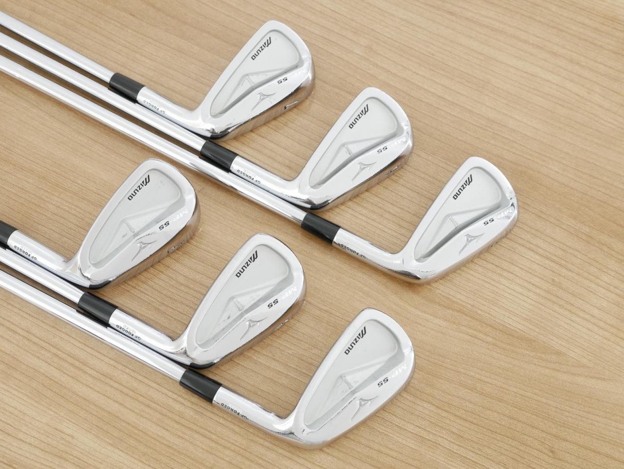 Iron set : Mizuno : ชุดเหล็ก Mizuno MP-55 (Forged) มีเหล็ก 5-Pw (6 ชิ้น) ก้านเหล็ก Dynamic Gold S200