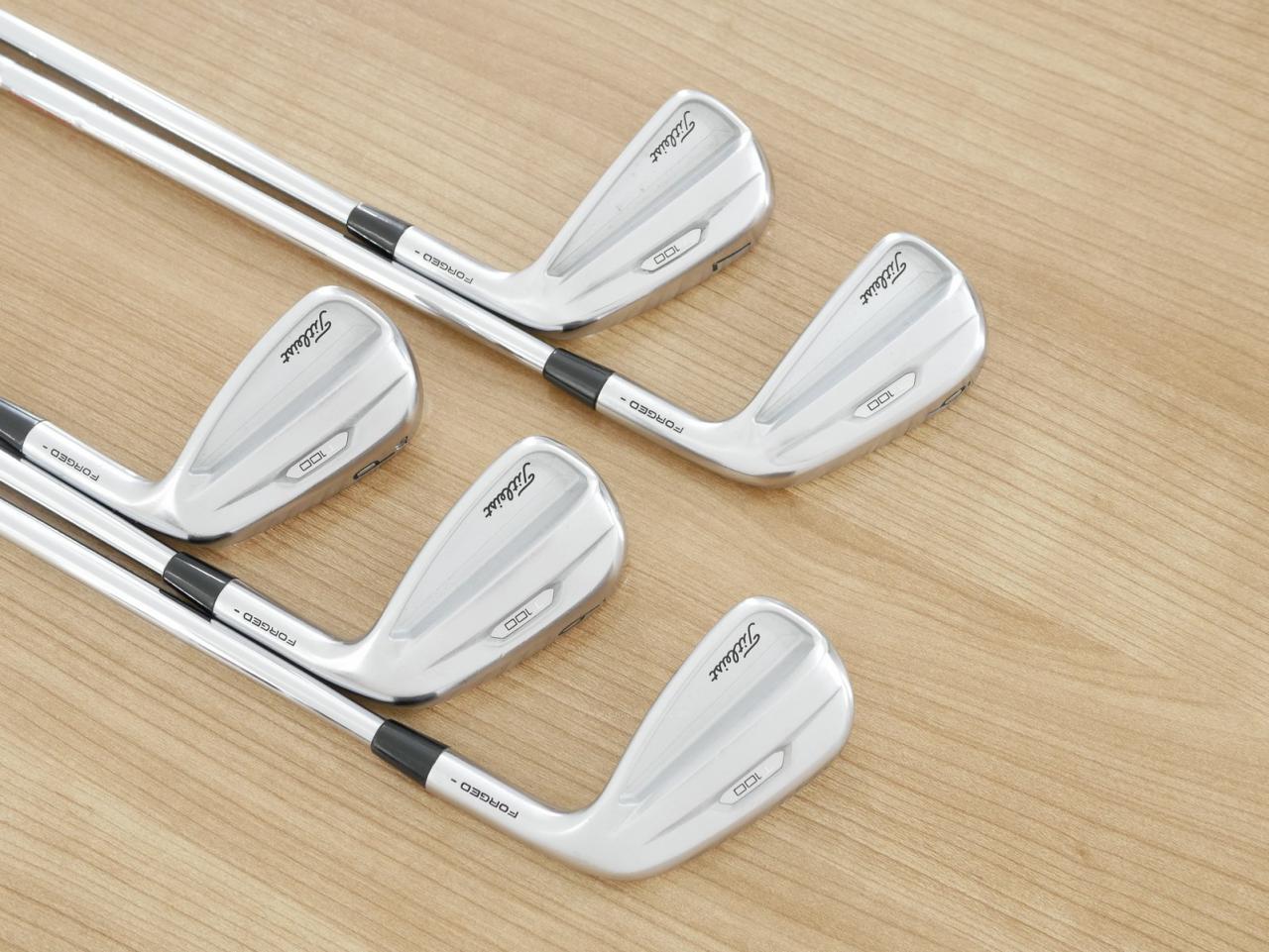 Iron set : Titleist : ชุดเหล็ก Titleist T100 Forged (รุ่นปี 2022) มีเหล็ก 6-Pw (5 ชิ้น) ก้านเหล็ก NS Pro Modus 125 Flex X