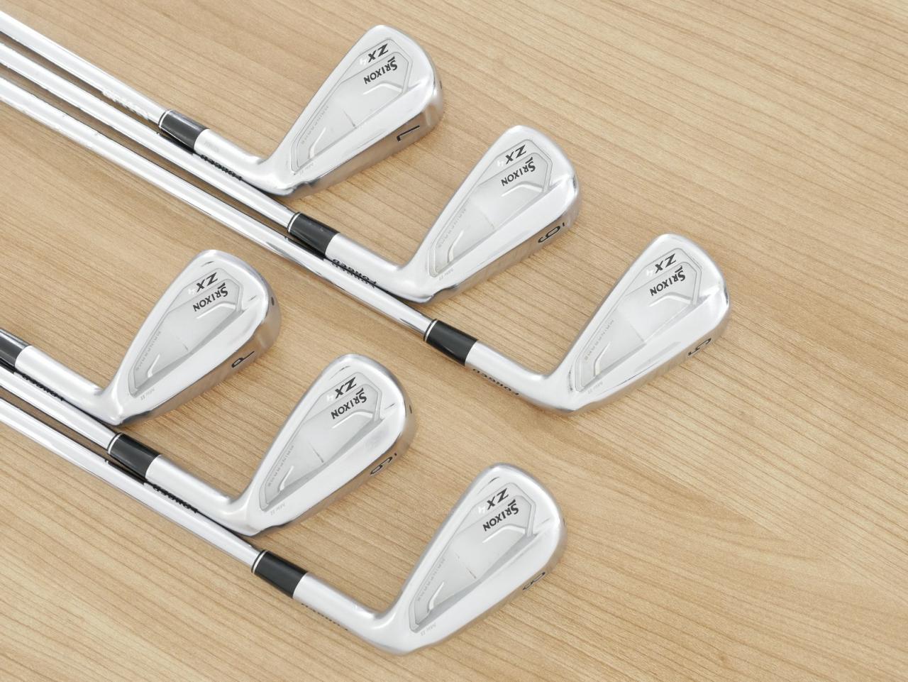 Iron set : Other Brand : ชุดเหล็ก Srixon ZX4 MK II (รุ่นปี 2023 ตีง่าย ไกล) มีเหล็ก 5-Pw (6 ชิ้น) ก้านเหล็ก NS Pro 950 NEO DST Flex S