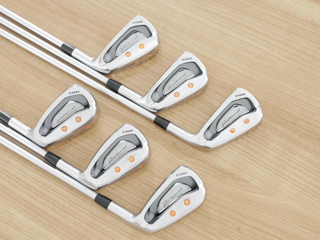 Iron set : Miura : ชุดเหล็ก Miura PP-9005 Genesis Forged (นุ่มมาก ไกล ง่าย) มีเหล็ก 5-Pw (6 ชิ้น) ก้านเหล็ก Project X UL 95g 5.5 Flex S