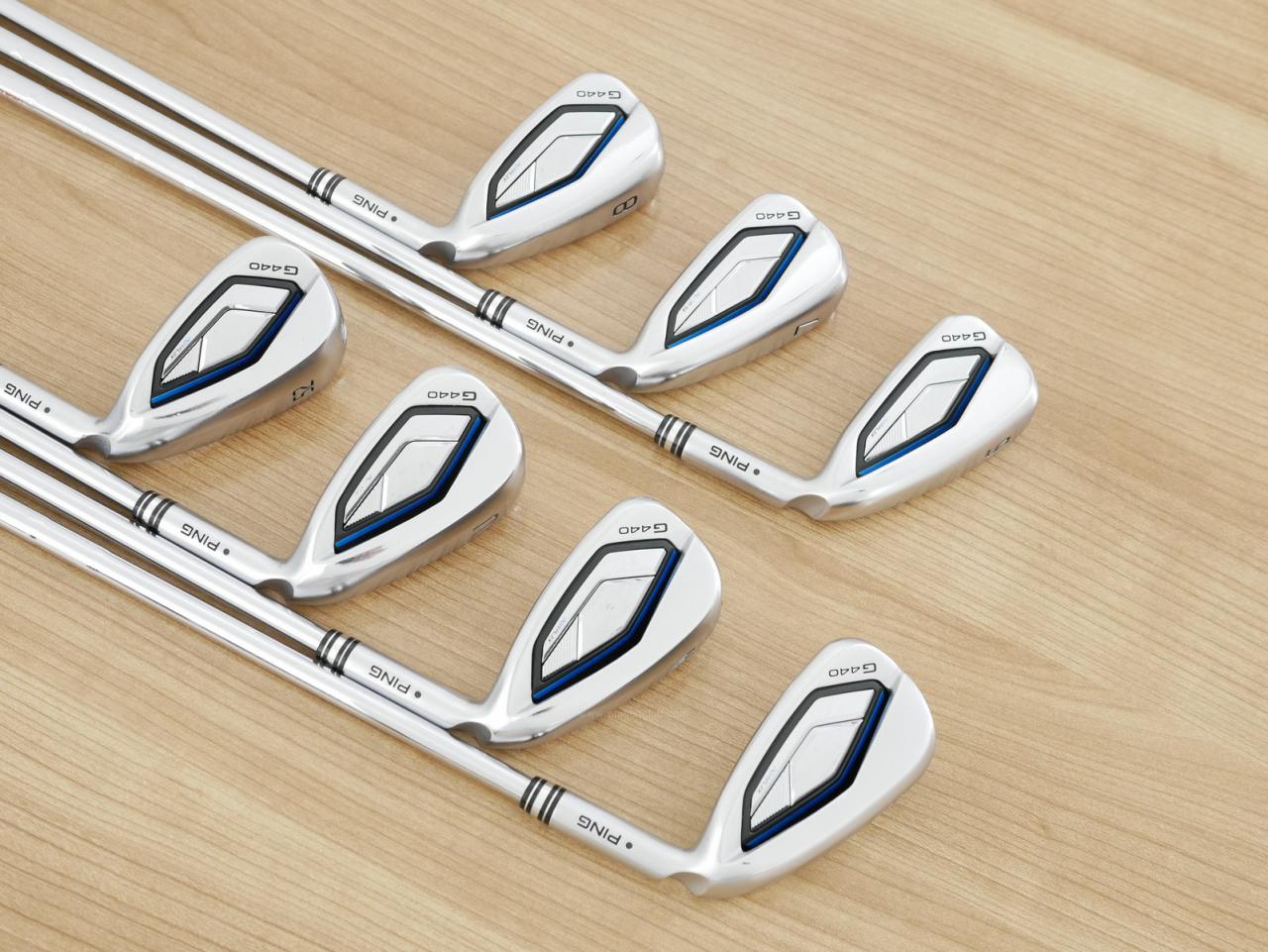 Iron set : Ping : ชุดเหล็ก Ping G440 (รุ่นล่าสุด ออกปี 2025 Japan Spec. ใบใหญ่ ง่าย ไกล) มีเหล็ก 6-W,U,52 (7 ชิ้น) ก้านเหล็ก NS Pro Modus 105 Flex S