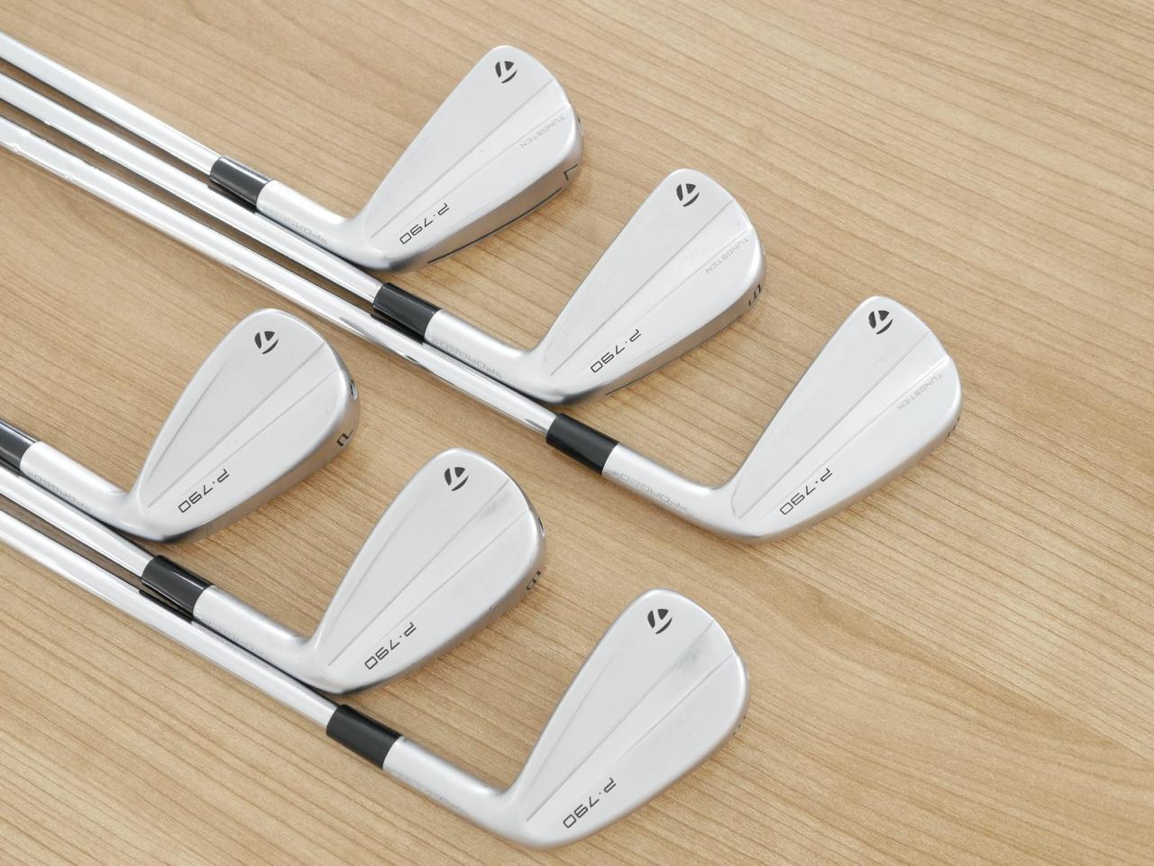 Iron set : Taylormade : ชุดเหล็ก Taylormade P790 (ตัวท้อปสุด ปี 2023 Japan Spec.) มีเหล็ก 5-Pw (6 ชิ้น) ก้านเหล็ก NS Pro Modus 105 Flex S