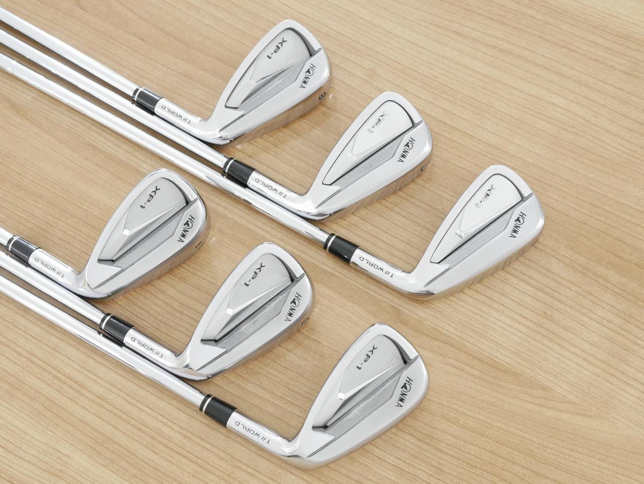 Iron set : Honma : ชุดเหล็ก Honma Tour World XP-1 (รุ่นปี 2020 ใบใหญ่ ตีง่าย ไกล) มีเหล็ก 6-11 (6 ชิ้น) ก้านเหล็ก NS Pro Zelos Flex S