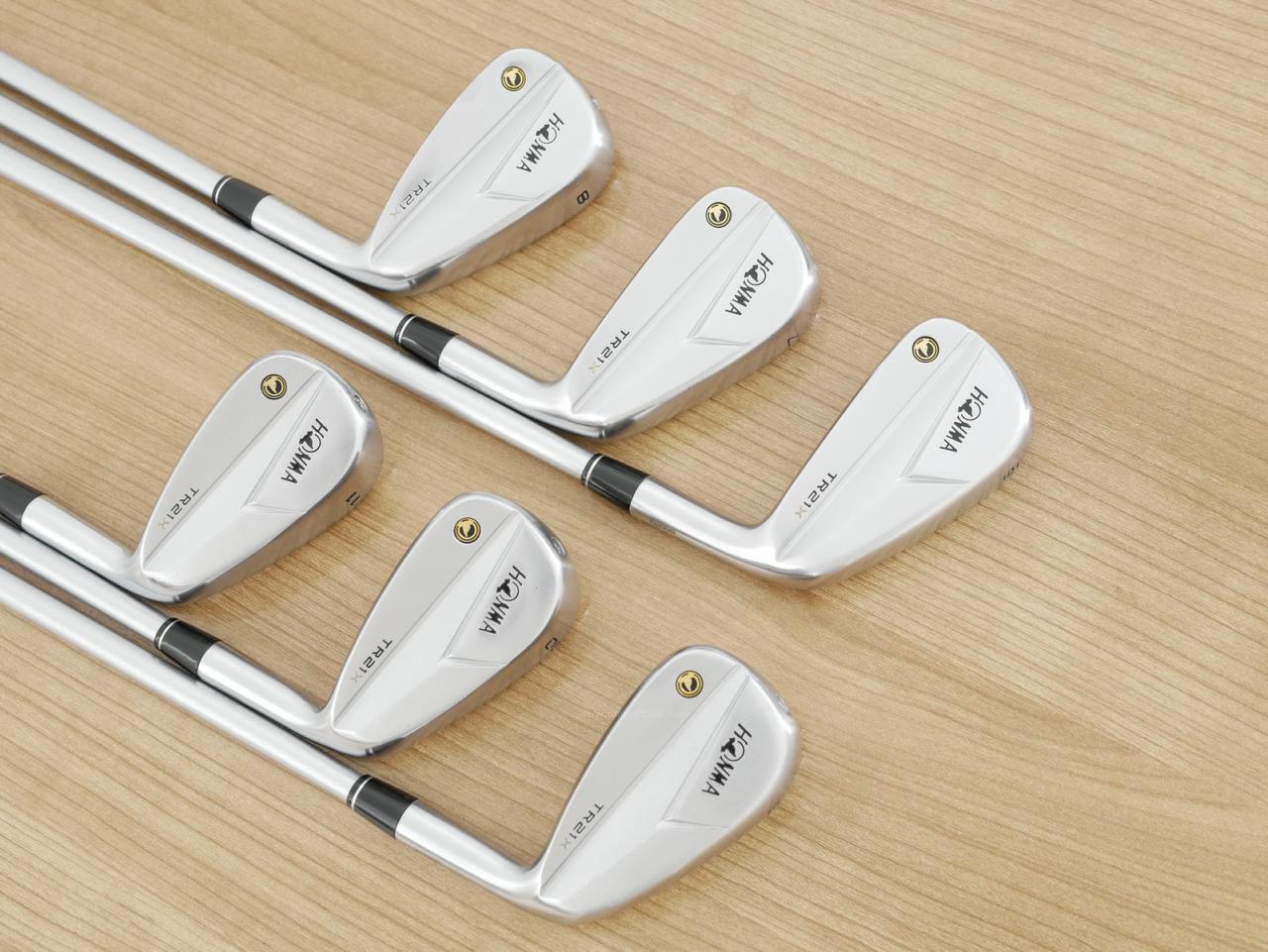 Iron set : Honma : ชุดเหล็ก Honma Tour World TR21X (ออกปี 2021 ตีง่าย ไกล) มีเหล็ก 6-11 (6 ชิ้น) ก้านกราไฟต์ Fujikura MCI 80 Flex S