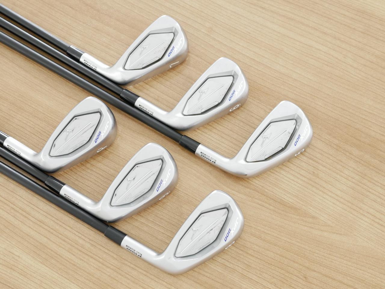 Iron set : Mizuno : ชุดเหล็ก Mizuno JPX 900 Forged (นุ่มมาก ตีง่าย ระยะดี) มีเหล็ก 5-Pw (6 ชิ้น) ก้านกราไฟต์ LABOSPEC Shinari i80 Flex S