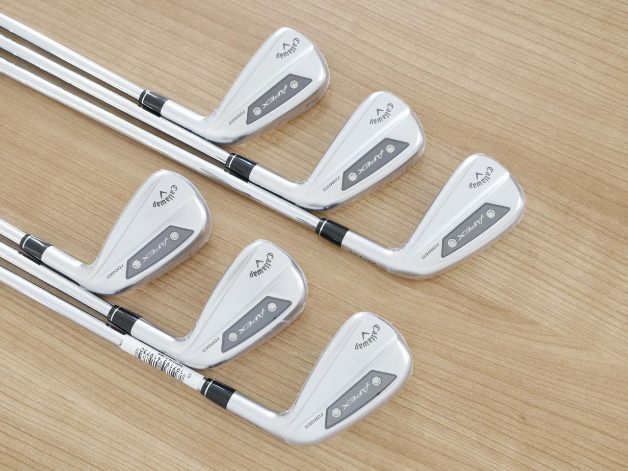 Iron set : Callaway : **ของใหม่ ยังไม่แกะพลาสติก** ชุดเหล็ก Callaway APEX Ai200 Forged (รุ่นล่าสุด ออกปี 2024) มีเหล็ก 5-Pw (6 ชิ้น) ก้านเหล็ก NS Pro Modus 105 Flex S