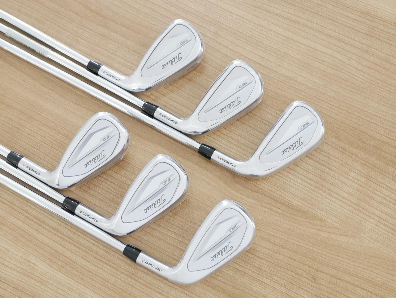 Iron set : Titleist : **ของใหม่ ยังไม่แกะพลาสติก** ชุดเหล็ก Titleist T350 Forged (รุ่นใหม่ล่าสุด ออกปี 2023) มีเหล็ก 6-Pw,48 (6 ชิ้น) ก้านเหล็ก NS Pro 105T Flex S