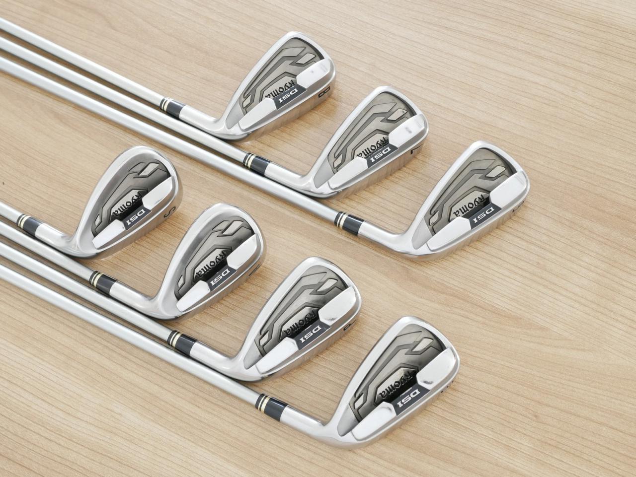 Iron set : Other Brand : ชุดเหล็ก Ryoma DSI (ตีง่ายมาก ไกลมากๆ หายากสุดๆ) มีเหล็ก 6-Pw,Aw,Sw (7 ชิ้น เหล็ก 6 ระยะเท่าเหล็ก 5 รุ่นอื่น) ก้านกราไฟต์ Tour AD Flex R