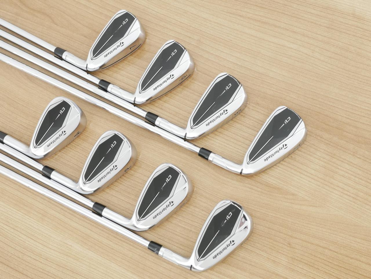Iron set : Taylormade : ชุดเหล็ก Taylormade Qi (ออกปี 2024 Japan Spec.) มีเหล็ก 4-Pw,Aw (8 ชิ้น) ก้านเหล็ก KBS Flex S