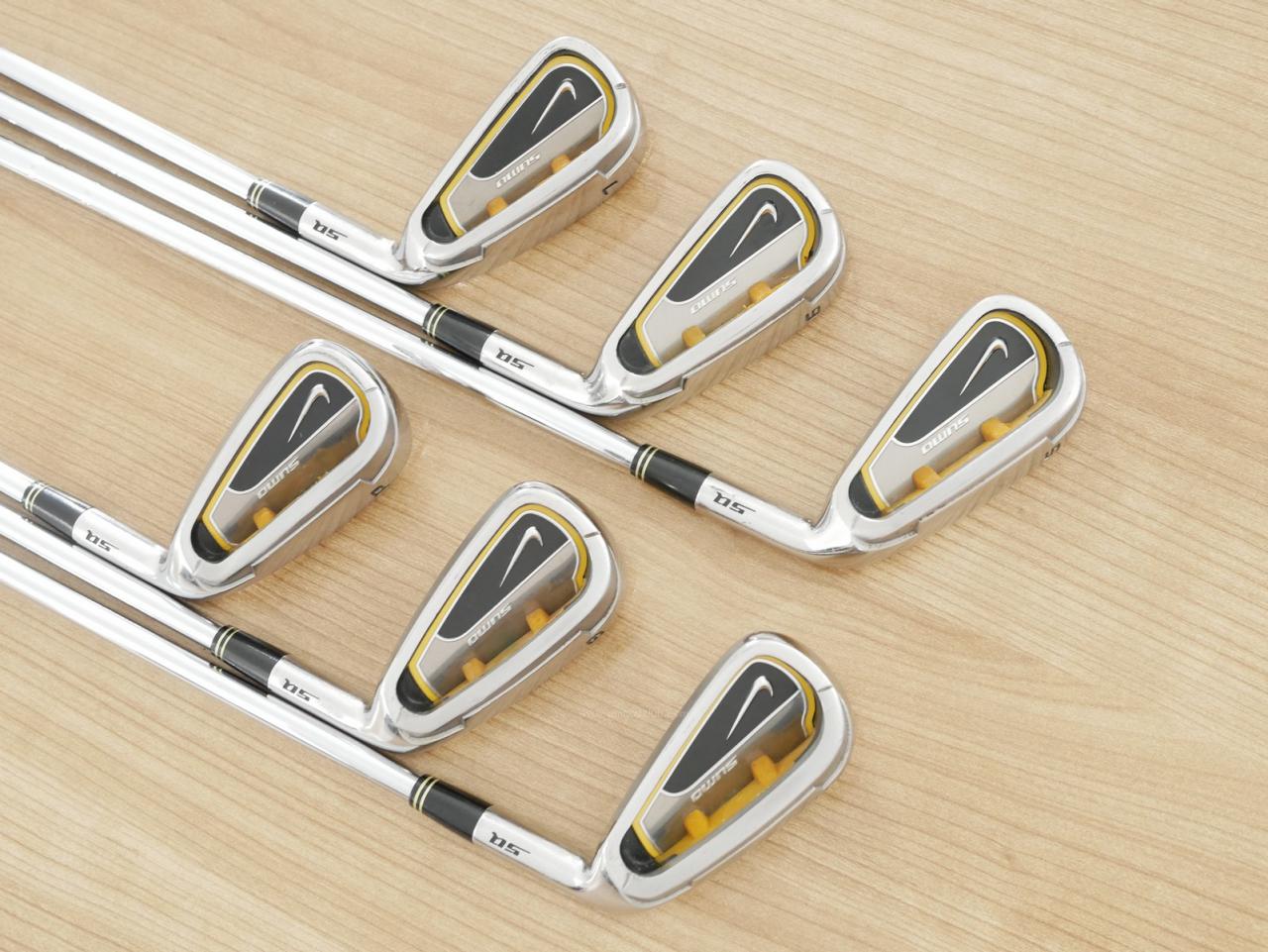 Iron set : Other Brand : ชุดเหล็ก Nike SQ SUMO (ใบใหญ่ ตีง่าย) มีเหล็ก 5-Pw (6 ชิ้น) ก้านเหล็ก 