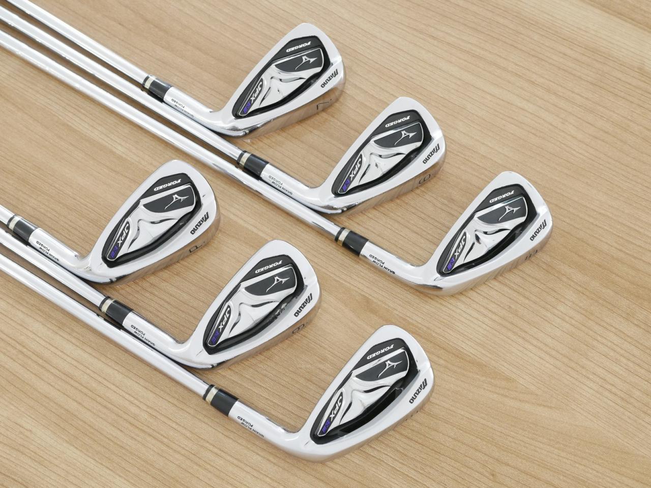 Iron set : Mizuno : ชุดเหล็ก Mizuno JPX EIII Forged (รุ่นท๊อป หายาก นุ่ม ตีไกล) มีเหล็ก 5-Pw (6 ชิ้น) ก้านเหล็ก NS Pro 950 Flex SR
