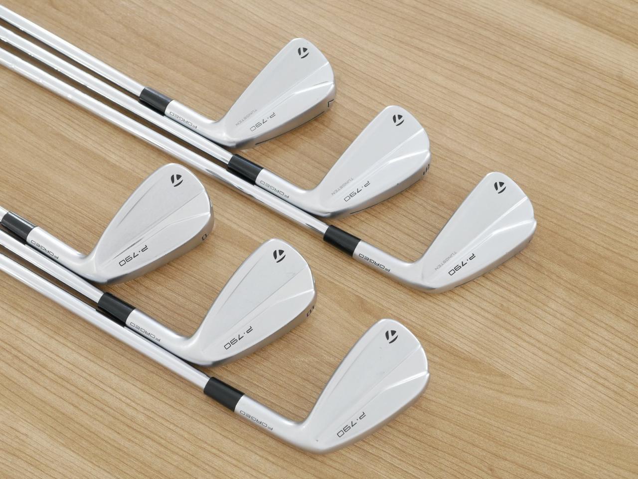 Iron set : Taylormade : ชุดเหล็ก Taylormade P790 (ตัวท้อปสุด ปี 2022 Japan Spec.) มีเหล็ก 5-Pw (6 ชิ้น) ก้านเหล็ก NS Pro Modus 105 Flex S