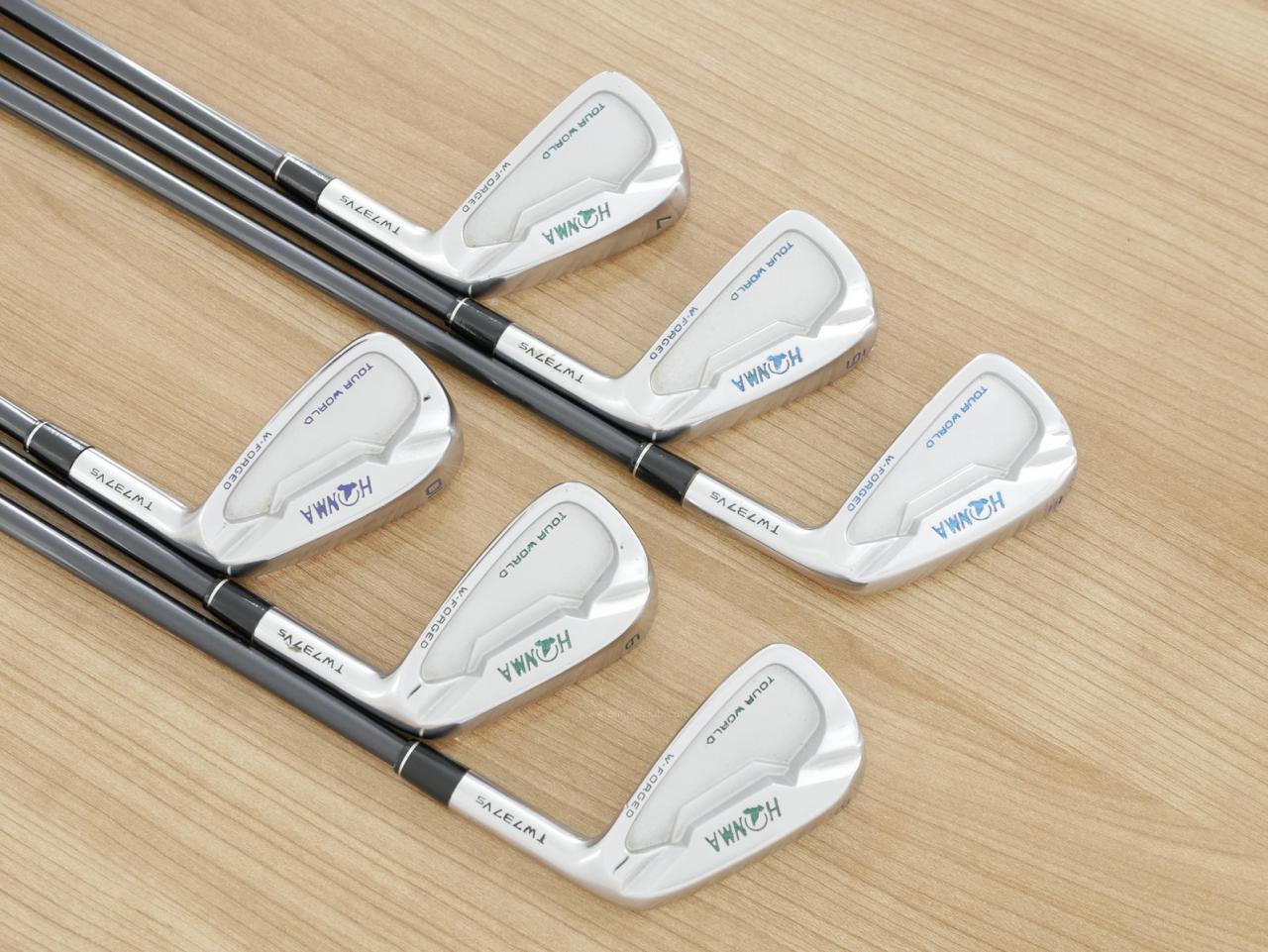 Iron set : Honma : ชุดเหล็ก Honma Tour World TW737vs Forged (รุ่นปี 2017) มีเหล็ก 5-10 (6 ชิ้น) ก้านกราไฟต์ Honma Vizard IB-WF 85 Flex S