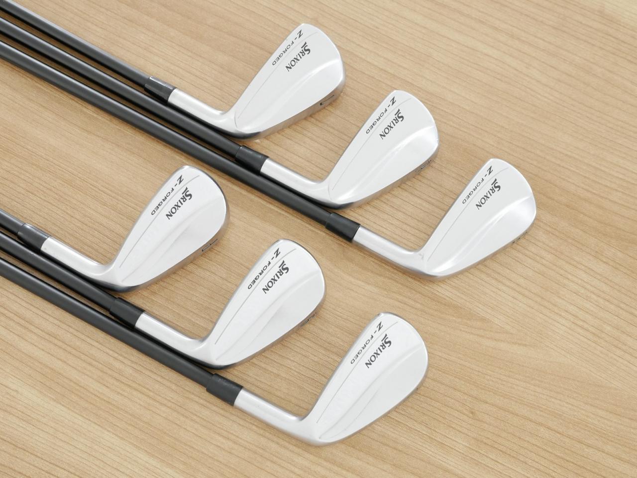 Iron set : Other Brand : ชุดเหล็ก Srixon Z-Forged (รุ่นปี 2020) มีเหล็ก 5-Pw (6 ชิ้น) ก้านกราไฟต์ KBS MAX 75 Flex SR