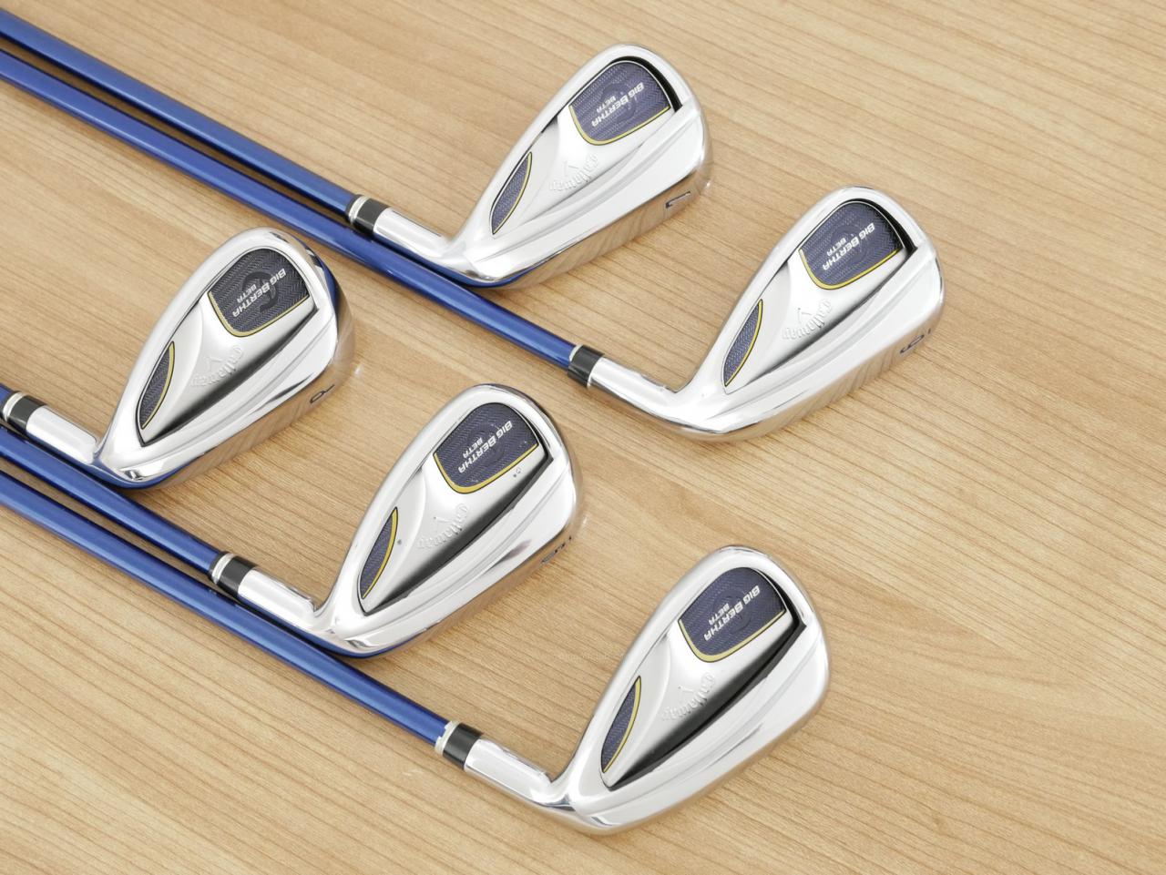 Iron set : Callaway : ชุดเหล็ก Callaway Big Bertha Beta (ปี 2018) มีเหล็ก 6-Pw (5 ชิ้น) ก้านกราไฟต์ Flex R2