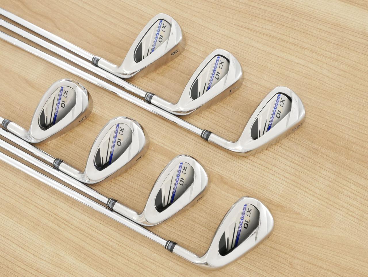 Iron set : XXIO : ชุดเหล็ก XXIO 11 (ปี 2020 ตีง่ายมาก) มีเหล็ก 6-Pw,Aw,Sw (7 ชิ้น) ก้านเหล็ก NS Pro 860 DST Flex R