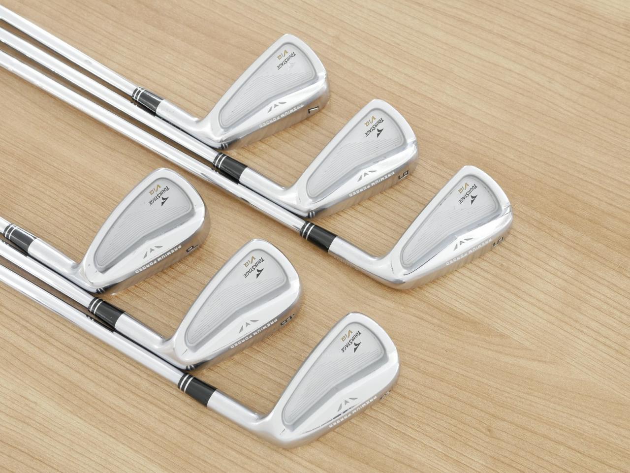 Iron set : Tourstage : ชุดเหล็ก Tourstage VIQ (Forged) มีเหล็ก 5-Pw (6 ชิ้น) ก้านเหล็ก NS Pro 950 Flex S