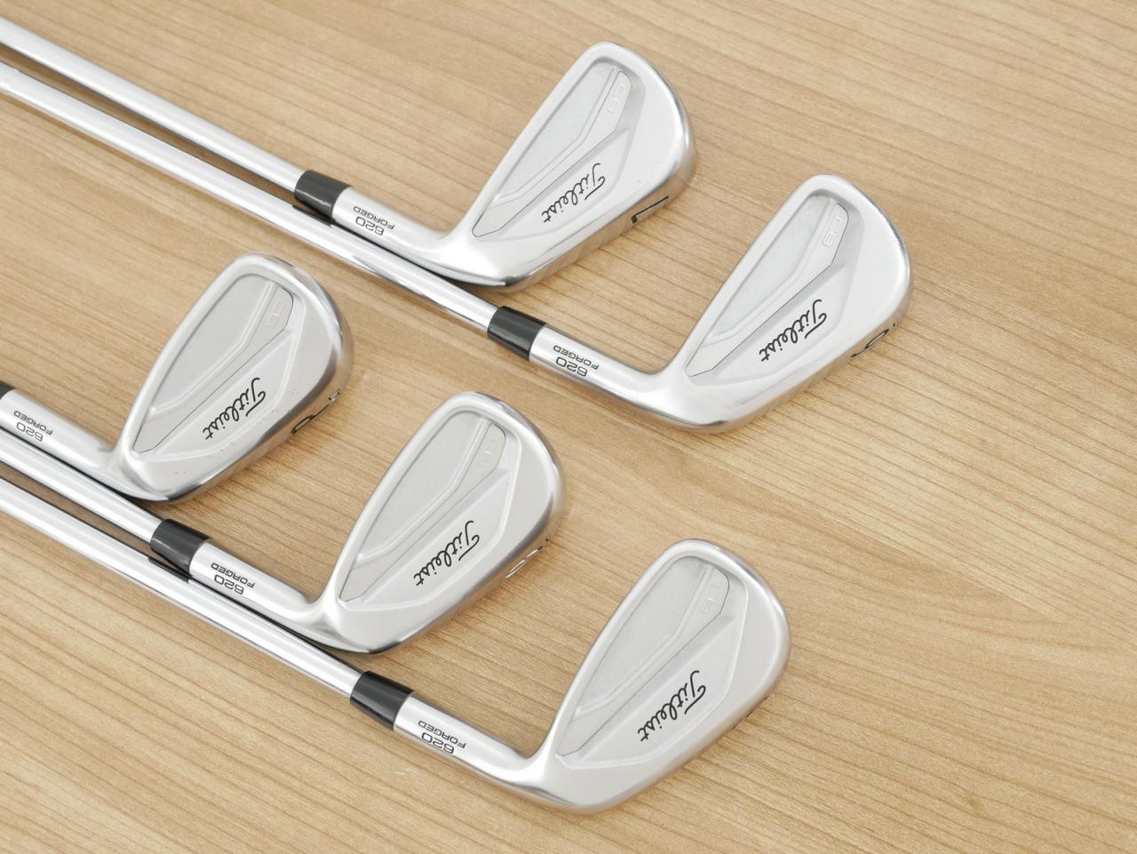 Iron set : Titleist : ชุดเหล็ก Titleist 620CB Forged (ออกปี 2020) มีเหล็ก 6-Pw (5 ชิ้น) ก้านเหล็ก NS Pro Modus 105 Flex S